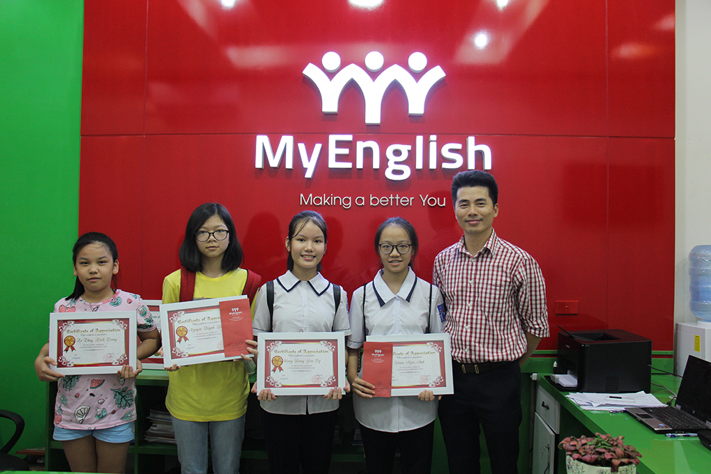 Lễ tổng kết chương trình “Cảm nghĩ và Ý tưởng về MyEnglish Center ”